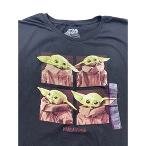 Star Wars Mandalorian Grogu Shirt Mens XXL 2XL Fifth‎ Sun Big Face NWT NEW